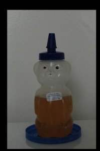 bear shape honey container